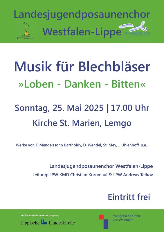 Konzert - Landesjugendposaunenchor Westfalen Lippe - Christian Kornmaul